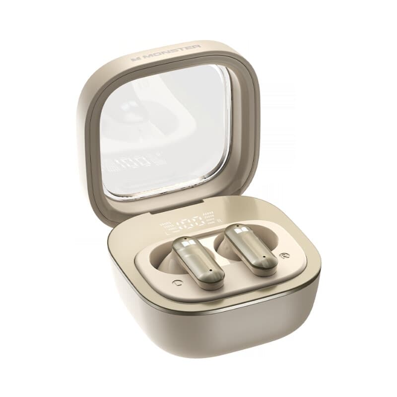 Monster N-Lite 212 Wireless Earbuds (White)