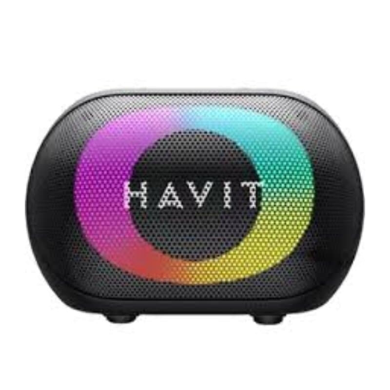 Havit SK885BT Colorful RGB Light Wireless Waterproof Speaker (Black)