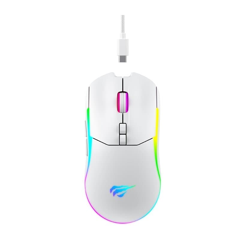 Havit MS1020WB Wirelss gaming mouse (White)