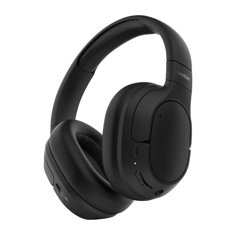 Belkin Soundform Isolate Noise Cancelling Headphones (Black)