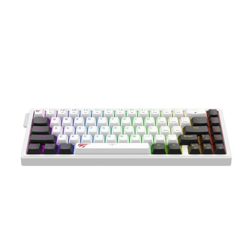 Havit KB900L Backlit Mechanical Gaming Keyboard (Black + White) 3