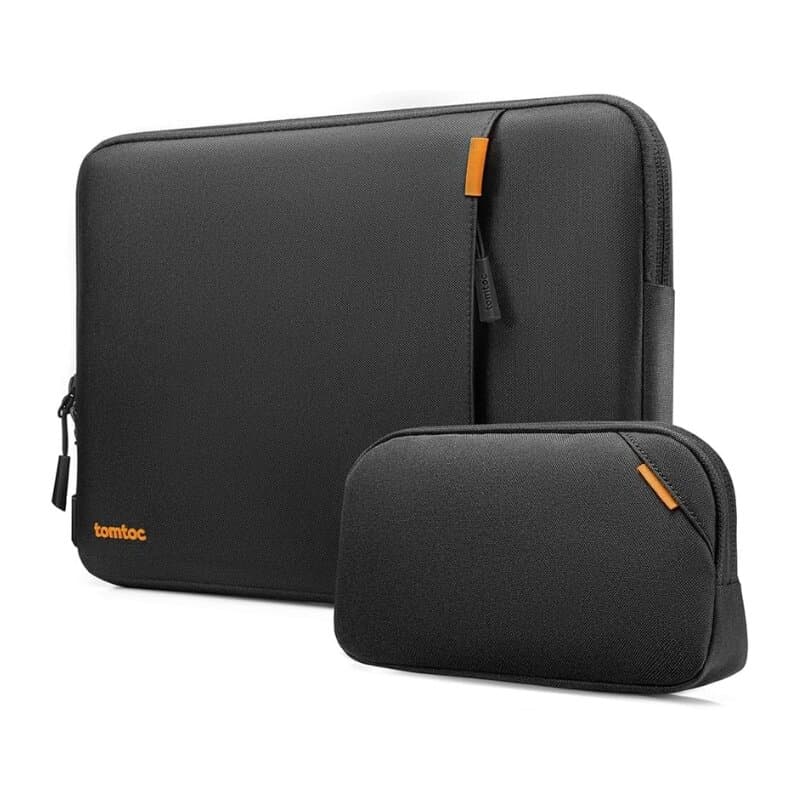tomtoc Defender-A13 Laptop Sleeve Kit 15 Inch (Black) 1