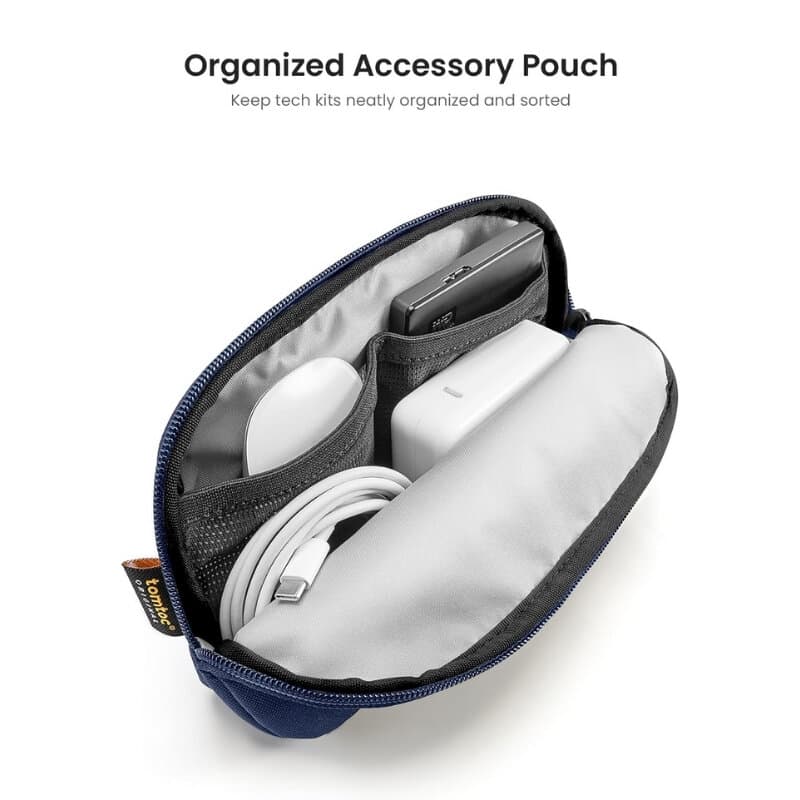 Tomtoc Defender-A13 Laptop Sleeve Kit 13 Inch (Black) 4