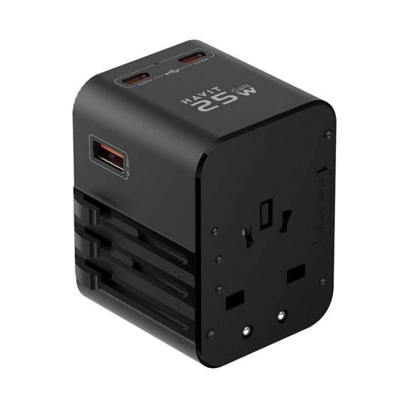 Havit UCT700 Multi‑port Desktop Charger (Black)