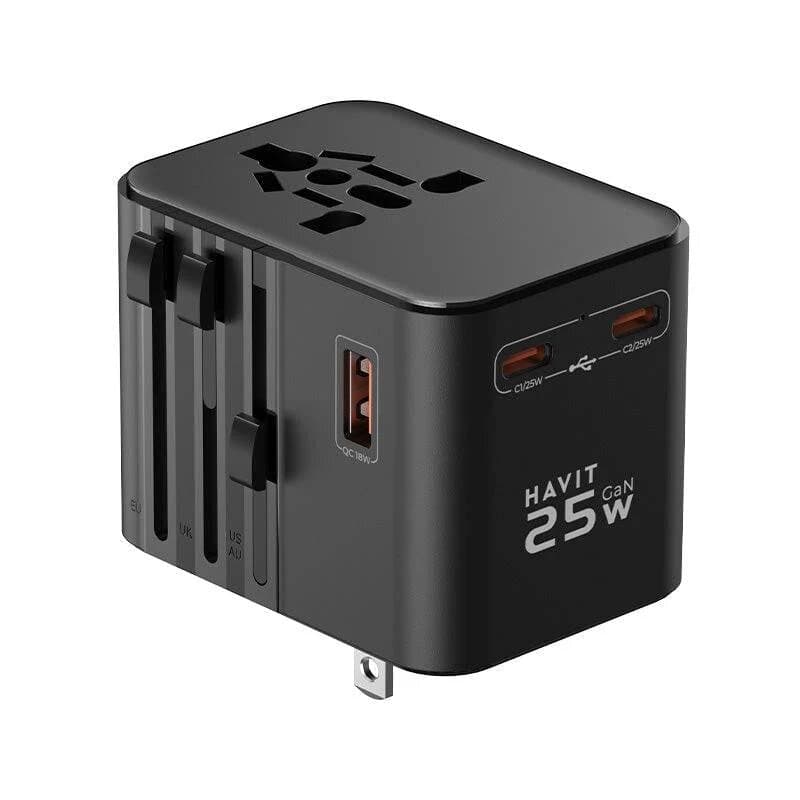 Havit UCT700 Multi‑port Desktop Charger (Black) — photo 2