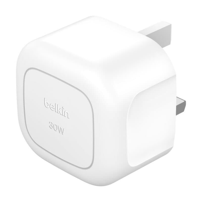 Belkin 30W USB PD Wall Charger With PPS, White (truck)