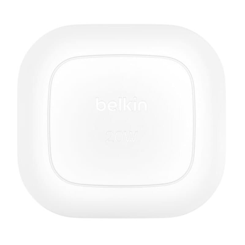 Belkin 20W USB PD Wall Charger With PPS, White w / 1m C-C (cable) 2