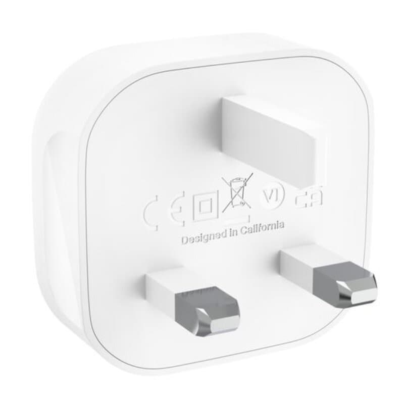 Belkin 20W USB PD Wall Charger With PPS, White w / 1m C-C (cable) 3