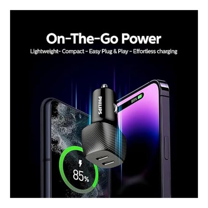 Philips Car Charger DLP5522C 4