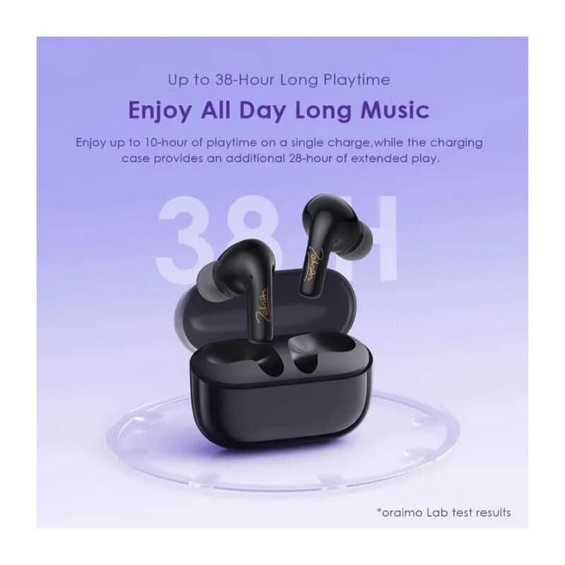 Oraimo Spacebuds Z ANC TWS Earbuds (Gold) 3