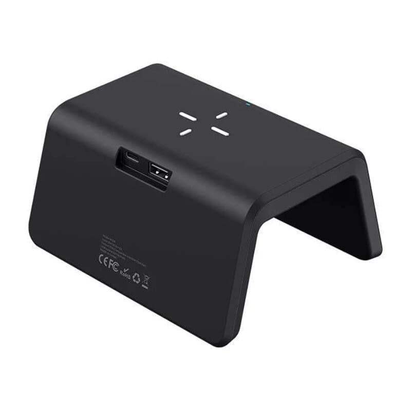 Havit W320 Wireless Charger With Clock (Black) 2