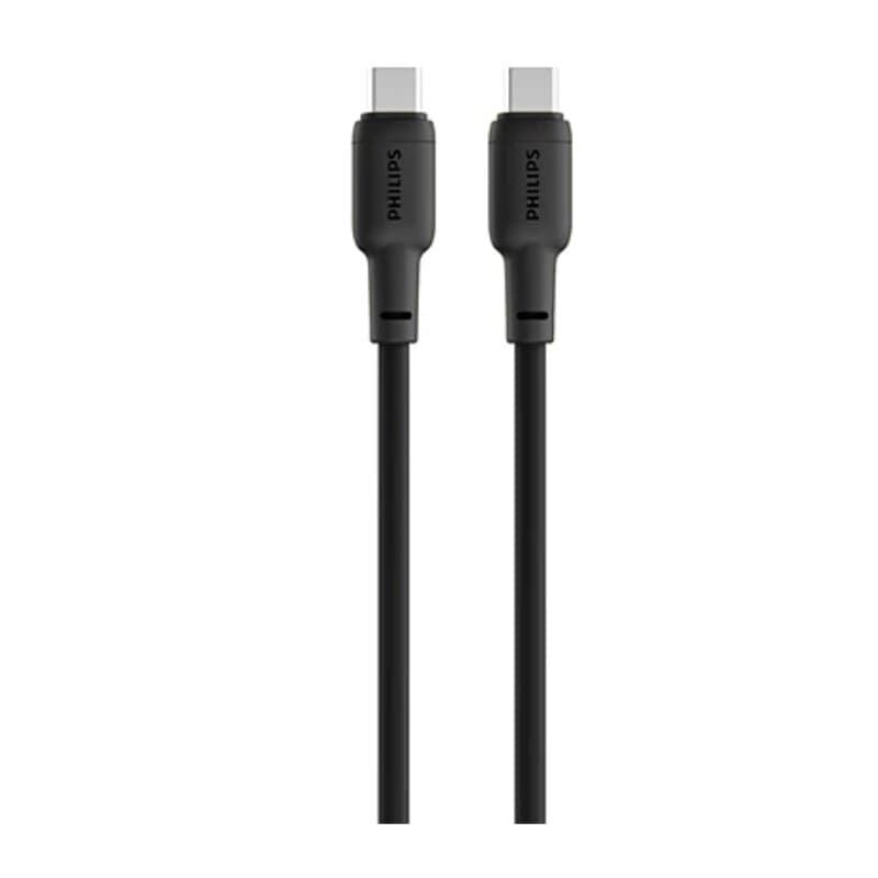 Philips Cable Type-C to Type-C 60W 1.2m DLC6541CB (Black)