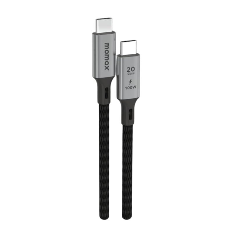 Momax Elite 100W USB-C USB3.2 Gen 2X2 20Gbps cable 1m (Black)