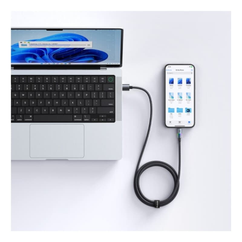 McDodo USB-A To Lightning Cable With 7 Colorful Lights 1.2m 2