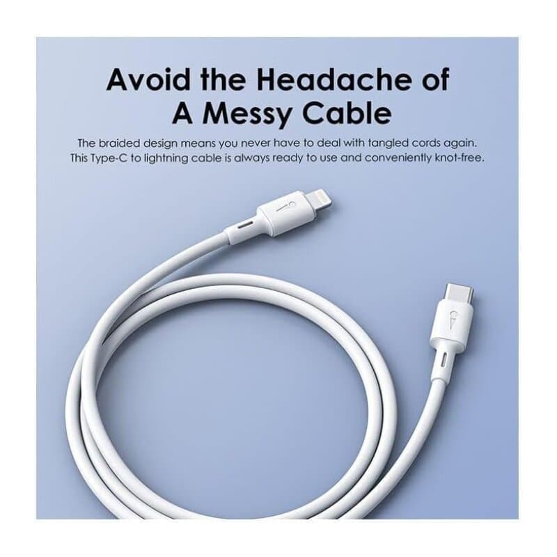 Oraimo Data Cable Oraimo OCD-114CL 3A 1M (White) 2