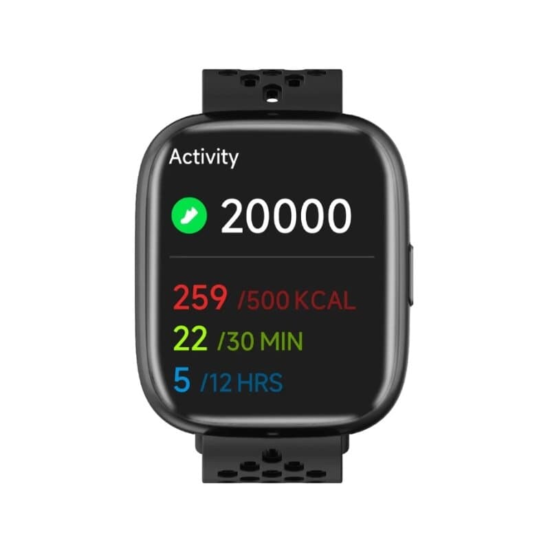 Momax Smartwatch 1-Wear Lite –Bluetooth Calls (Black) 1