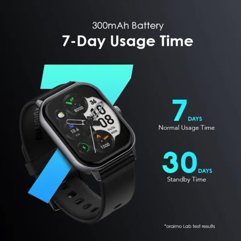 Oraimo Smart Watch OSW-805 (Gray) 8