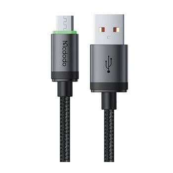 كيبل McDodo USP-A إلى مايكرو مع LED بطول متر واحد