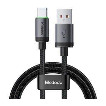 كابل McDodo USP-A إلى Type-C مع LED بطول 1م