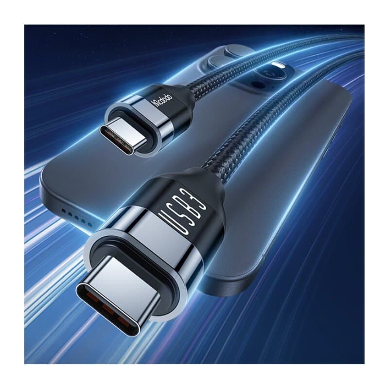 کێبڵی مەکدۆدۆ USB-C بۆ USB-C 100W، 1.2m — photo 3