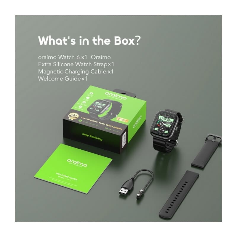 Oraimo Smartwatch OSW-807 (Chrome) 3