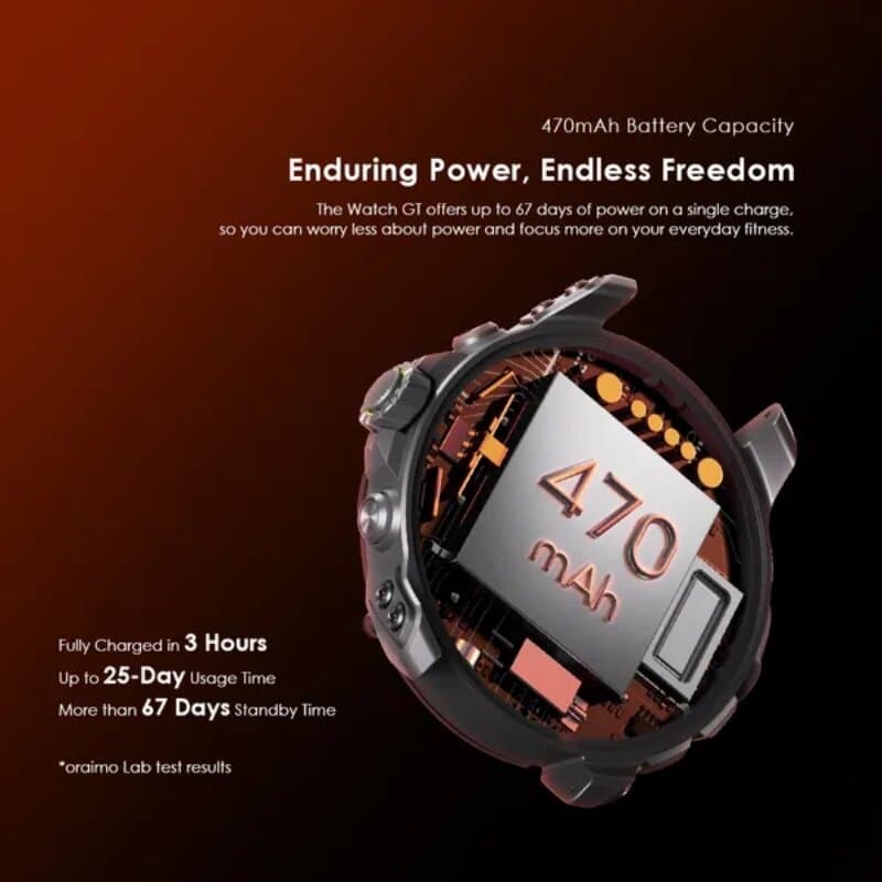 Oraimo Smart Watch OSW-852H Light Chrome 4