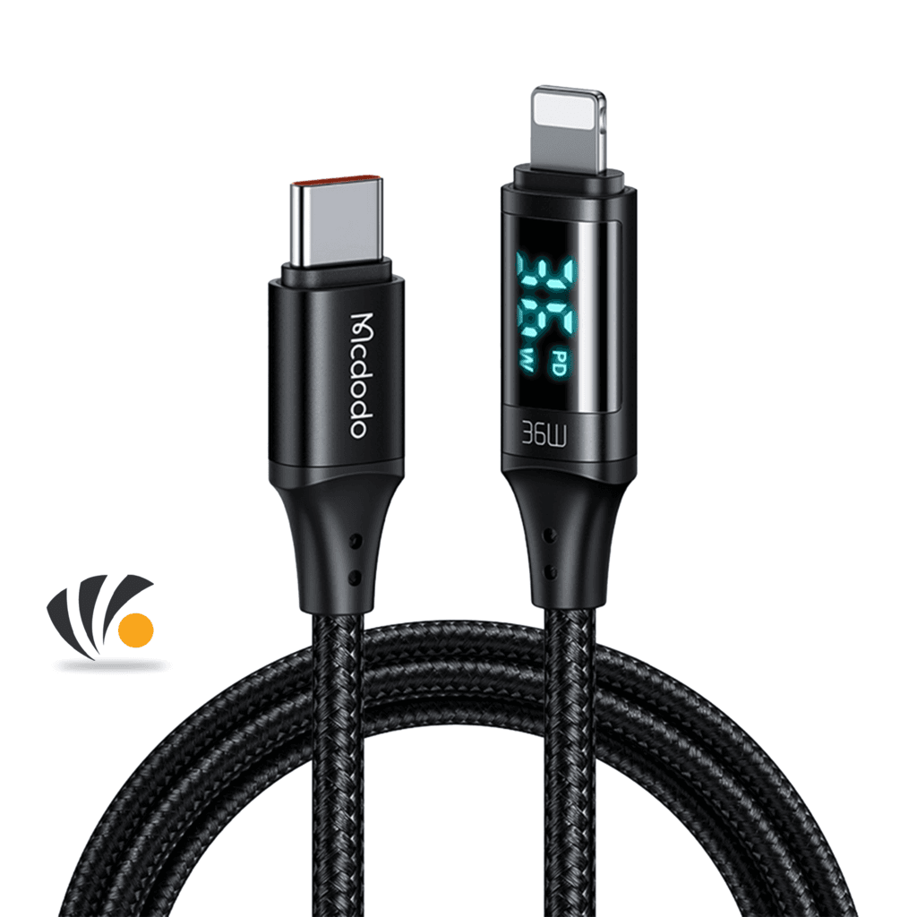 McDodo Digital HD Type-C To Lightning 36W Data Cable 1.2m