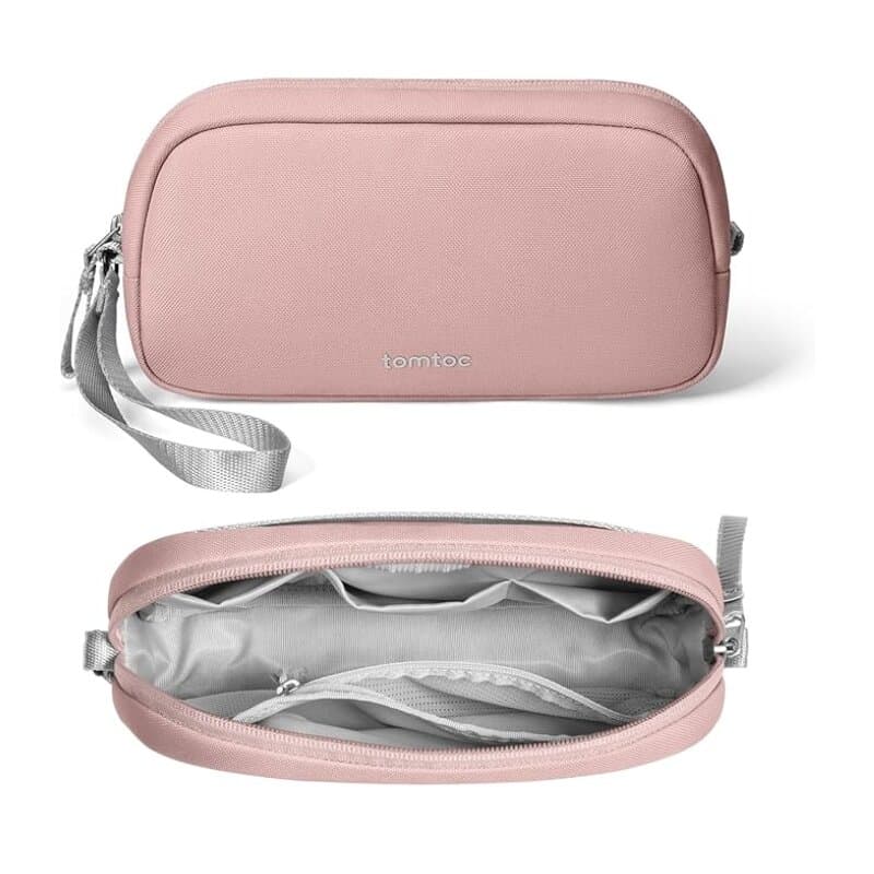 Tomtoc Light-T12 Electronic Accessory Pouch 1L (Pink)