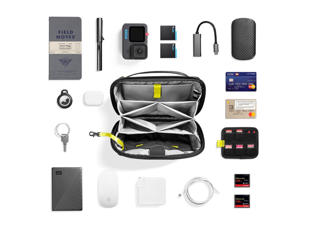 tomtoc Navigator- T13 Accessory Pouch 2.4L (Black) 2