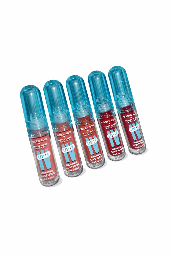 Golden Rose Lip ID Hydrating Gloss Serum – Set of 5