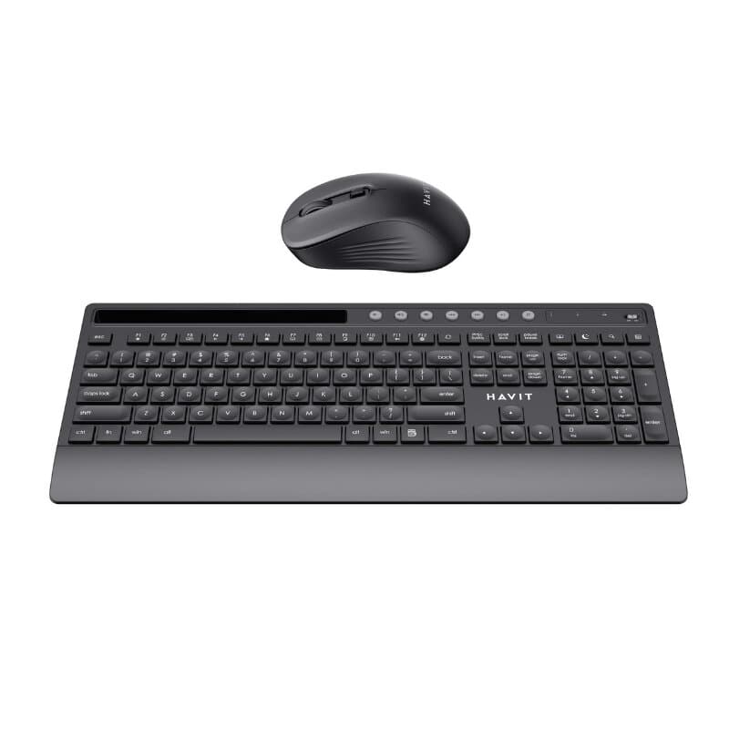 Havit KB242GCM Wireless Keyboard + mouse Combo (Black + Gray) 3