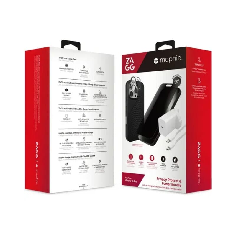 Zagg 5 In 1 Bundle For iPhone 16 Pro Max 3