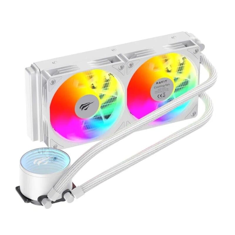 Havit F2001 Computer case fan 12V (White)