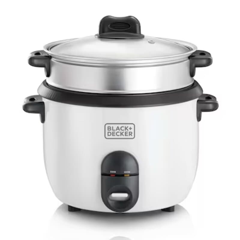 Black+Decker Rice Cooker, Power 700 Watts, Capacity 1.8 Liters 1