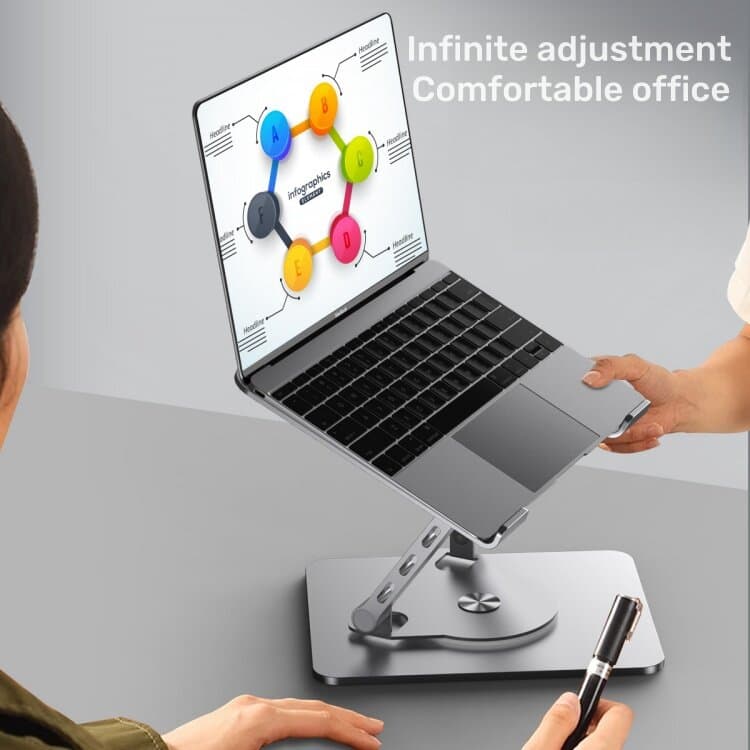 Iron Laptop Stand V3.1 Heavy-Duty Design 4