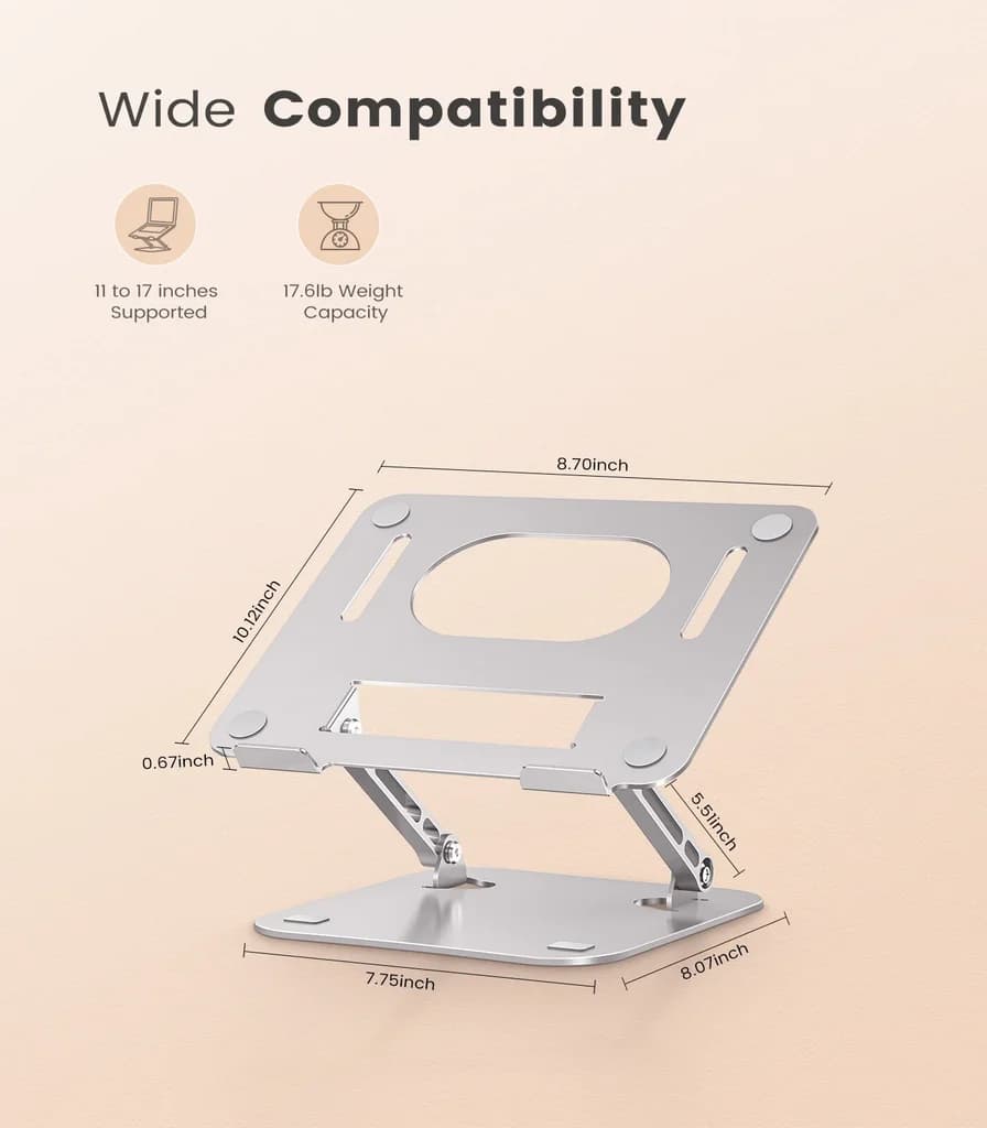 Laptop Stand V3.3 Foldable & Lightweight 5