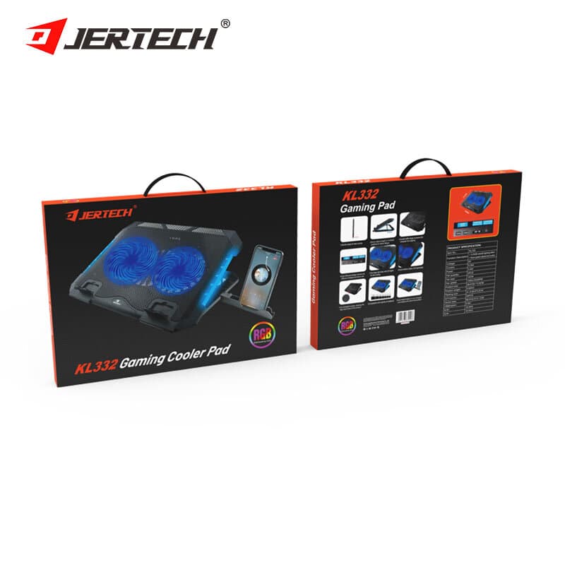 JERTECH KL332 Mobile Cooling Fan with Phone Holder 2