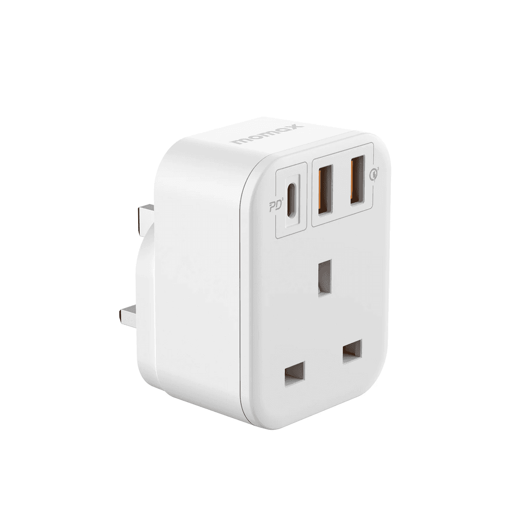 MOMAX ONEPLUG PD 20W universal plug (White)