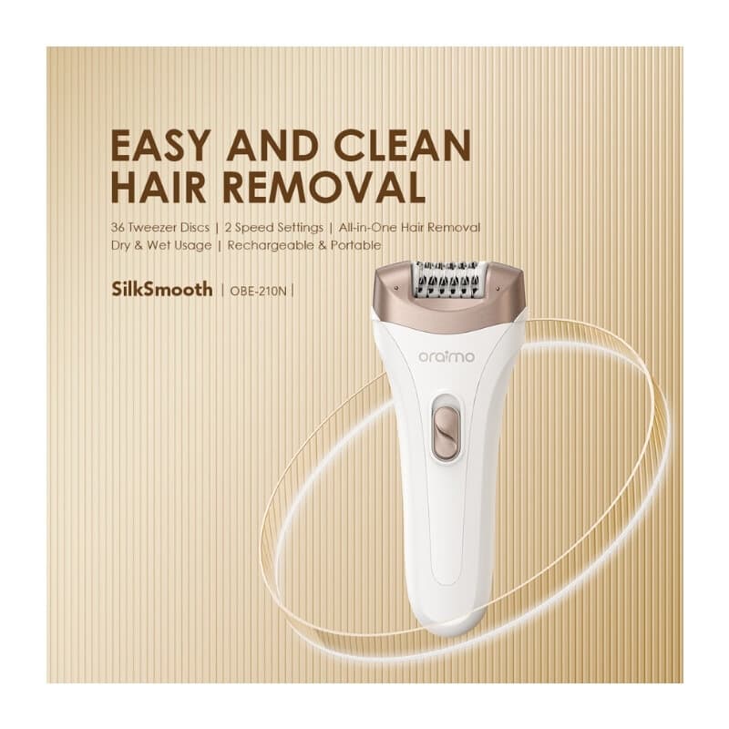 Oraimo Epilator OBE-210N (White) 2