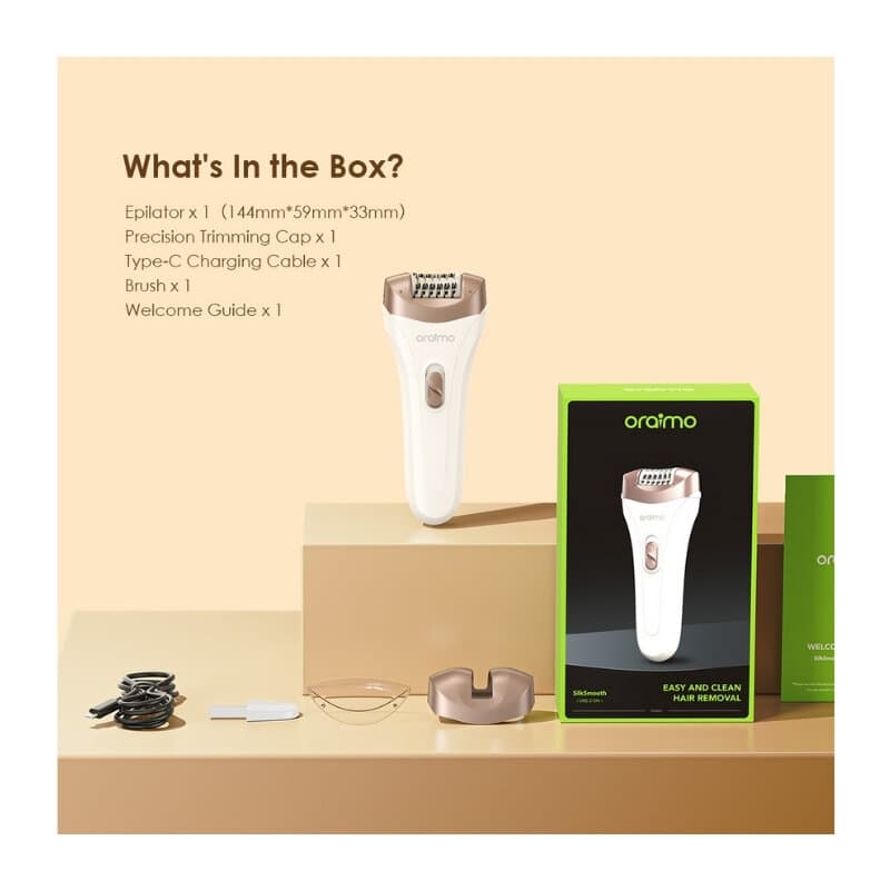 Oraimo Epilator OBE-210N (White) 3