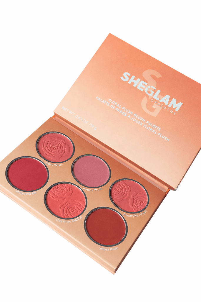 SHEGLAM official Floral Flush Blush Palette🇬🇧