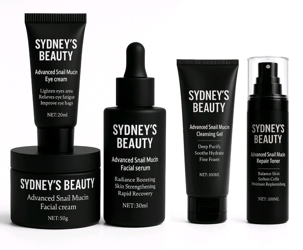 Sydney's Beauty - Snail Mucin Skincare Set