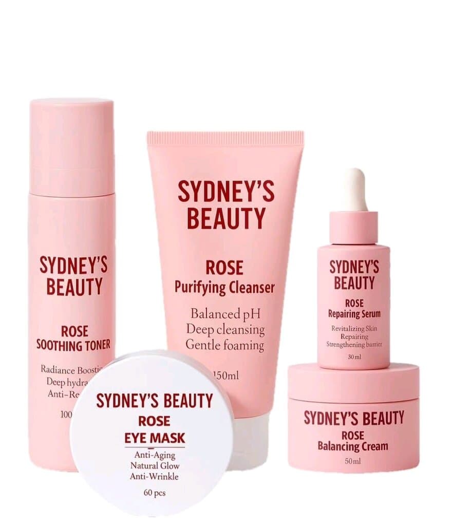 Sydney's Beauty - Rose Skincare Set