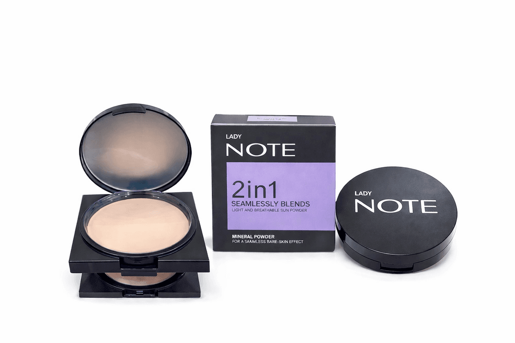Lady NOTE 2-in-1 Seamlessly Blends Mineral Powder – Lightweight & Breathable Finish - shade 02