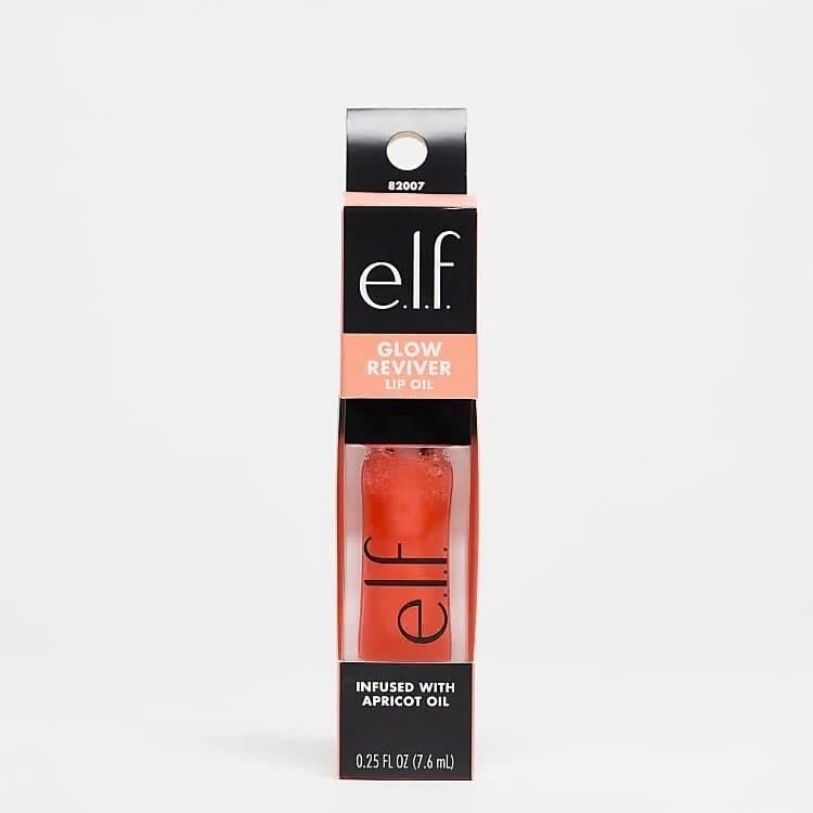 e.l.f. Glow Reviver Lip Oil – Coral Fixation