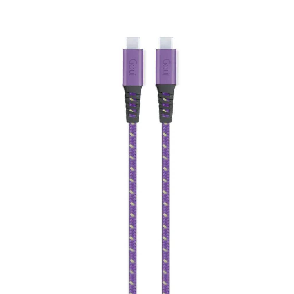 GOUI Flex Type-C to Type-C 60W Cable - Purple