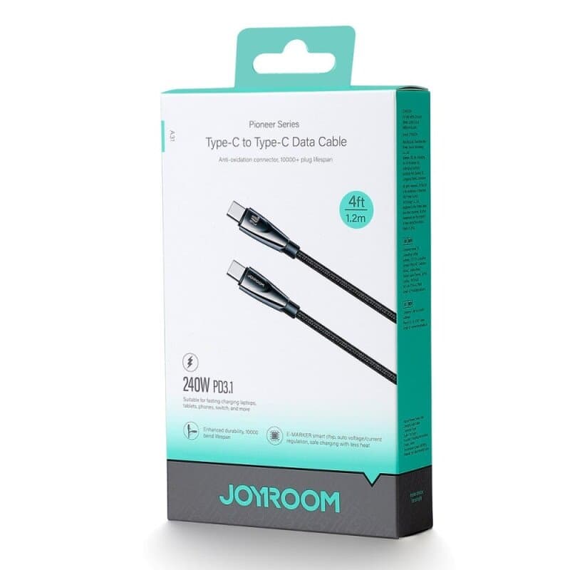 Joyroom S-A31 240W Type-C to Type-C Fast Charging Data Cable