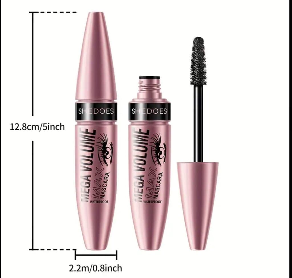 5D Mascara – Lengthening & Volumizing, Waterproof & Smudge-Proof