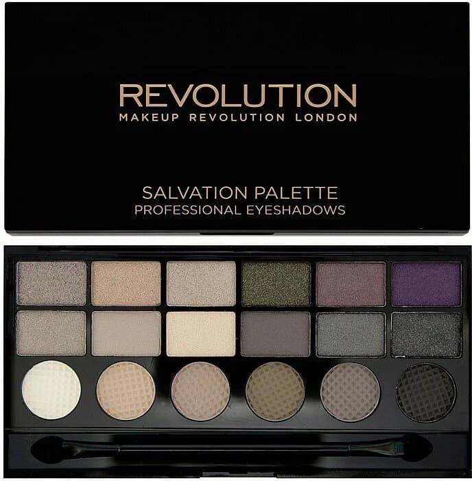 Revolution Hard Day Eyeshadow Palette – 18 Shades