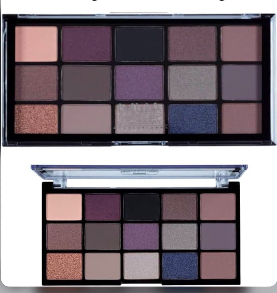 MUA Makeup Academy Twilight Delight Eyeshadow Palette – 15 Shades